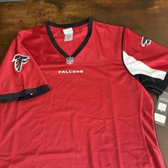 Atlanta Falcons Women's NFL Pro Line V-Neck Blank Jersey Football women's XL NWT - Picture 9 of 12